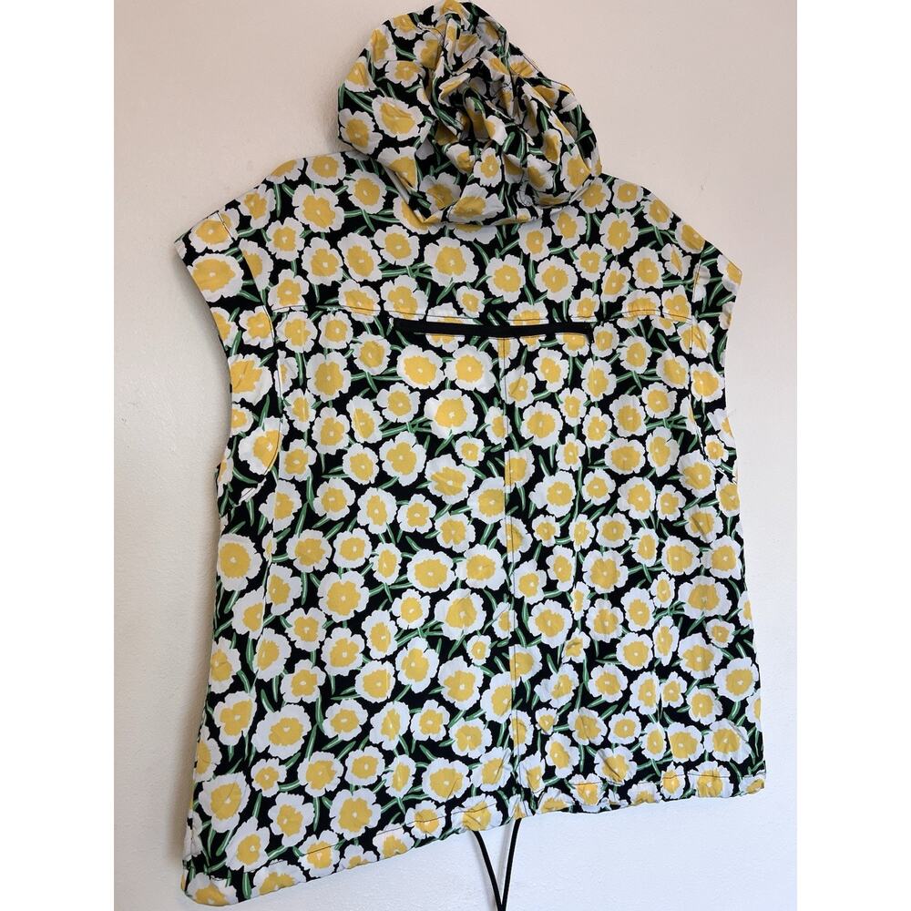 Diane Von Furstenberg x Target (M) Nylon PACKABLE POUCH-Yellow Hooded Vest-DVF- - Picture 5 of 11
